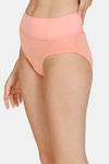 Zivame Anti-Microbial High Rise Full Coverage Tummy Tucker Hipster Panty (Pack of 2) - Multicolor — thumbnail 15